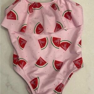 Zara Kids Pink Watermelon Swimsuit